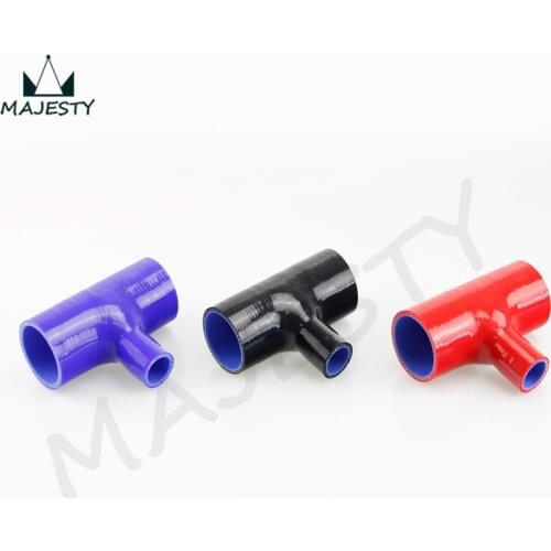 2" To 2" 51mm To 51mm 'T' Piece Silicone Hose T Shape Tube Pipe for 25mm ID BOV 3