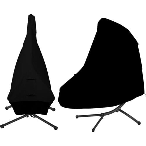 73Inch Outdoor Hanging Chaise Lounge Cover Courtyard Patio Lounger Swing Chair Stand Hammock Waterproof Protector