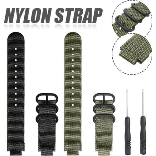 22 mm Nylon Replacement Strap Fashion Casual Sport Adjustable Watch Band For Garmin Forerunner 220 230 235 620 630 735 Watch