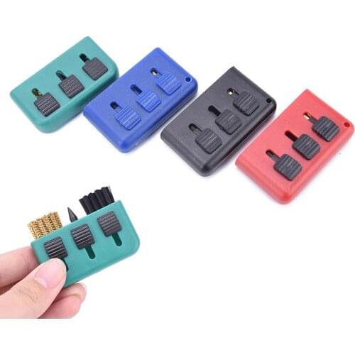 3-in-1 Golf Club Groove Putter Wedge Ball Cleaning Brush Shoes Cleaner Golfer