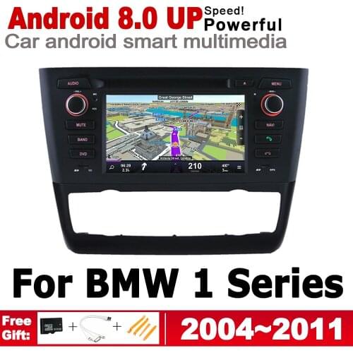 6.2" HD Stereo Android Car DVD GPS Navi Map For BMW 1 Series E81 E82 E87 E88 2004~2011 2 DIN multimedia player radio System