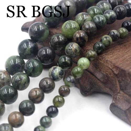 Free Shipping 6 8 10 12mm New Natural Round Green Chrysoprase Jewelry Making Beads 15inch