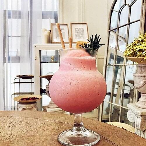 Smoothie Cup Juice Cup 500ml Soda Water Bubble Cup Juice Cup High Value Girl Heart Restaurant Glass Shot Glass