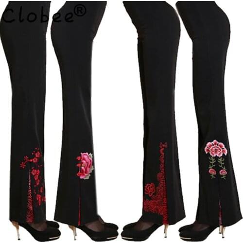 Женские брюки клеш Clobee China At AliExpress