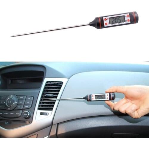 Car Condition Outlet Needle Type LCD Digital Gauge Check Tool Kitchen Thermometer 50 to 300 degrees car tools