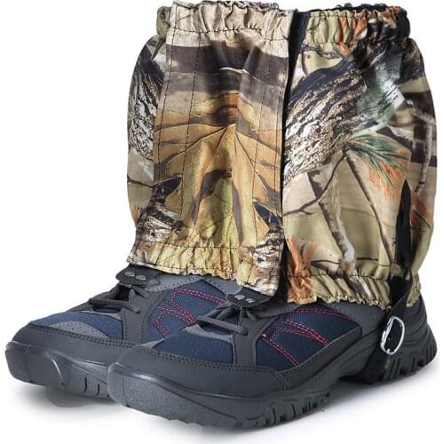 Mounchain Camping Hiking Leg Protector Camouflage Shoes Sleeves Protection Against Insect Bites Leg Guard Waterproof Breathable