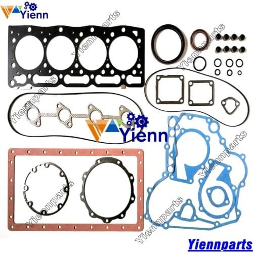 V1505 Overhaul Gasket Set 15439-03311 Head Gasket for Kubota KX71H KX91-2 Excavators V1505 Diesel Engine Parts