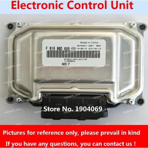 Engine Computer Board F01R00DM74 F01RB0DM74 DV519093 ME7 ECU F01R00D689 F01RB0D689 111000032 For Southeast/Beijing Car