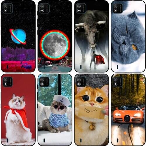 For WIKO Y62 Case Rose Wolf Cute Patterned Cover Soft Silicon Phone Case for Wiko Y62 Top Quality