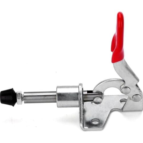 Metal Horizontal Quick Release Hand Tool Toggle Clamp Anti-Slip U Shape Toggle Clamp Holding Capacity Push Pull Toggle Clamp