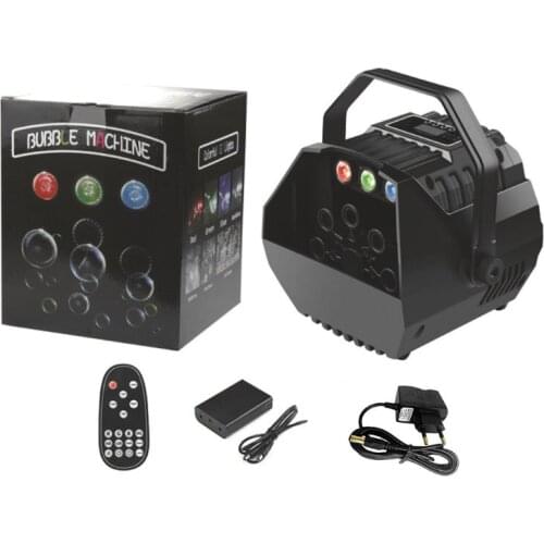 Mini Bubble Machine Auto Bubble Blow Maker for Outdoor/Indoor Use Gifts for Kids F3ME