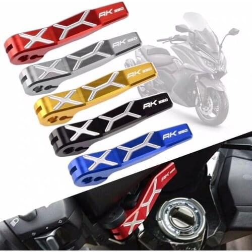 Motorcycle CNC Aluminum Handbrake Parking Hand Brake Lever For KYMCO AK550 AK 550 2017-2018 High Quality Motorcycle Accessory