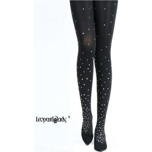 New Arrival! High Quality Women Rhinestone Pantyhose Tights Woman Sexy Thin Bling Crystal Pantyhose
