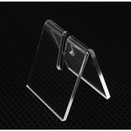 Stand Holder Pocket Knives Small Showcase Rack Collectible Display Acrylic Folding Cards Post Clear Knife Outdoor Holders P J3V0