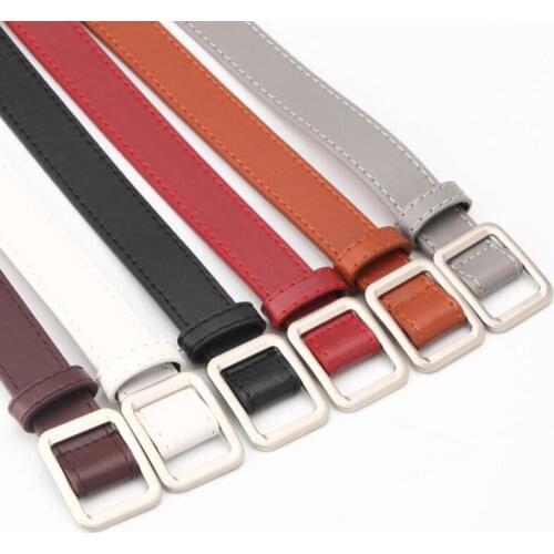 Fashion Punk Belt Women For Jeans Casual Harajuku Luxury Buckle Belt Ladies PU Leather Adjustable Waist ceinture PJ080