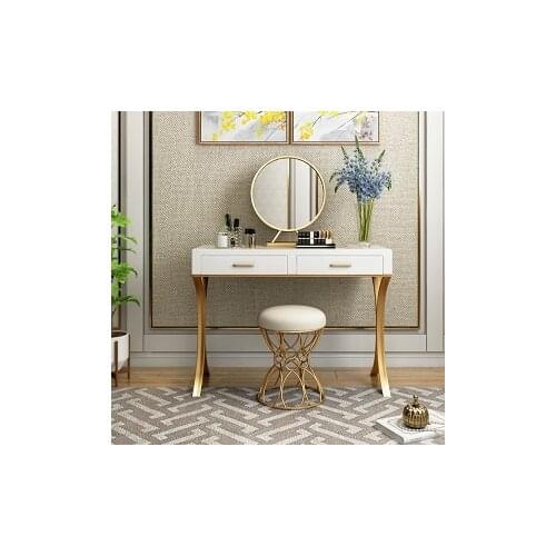JOYLIVE Dedicated Makeup Table Mini Nordic Makeup Bedroom Chairs Simple Dresser Luxury Princess Women Bedroom Vanity Chairs