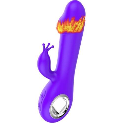 Vagina Clitoris Stimulator Vibrator G-Spot Rabbit Vibrator Couple Sex Toys Couple Female Dildo Multi-Frequency Masturbation