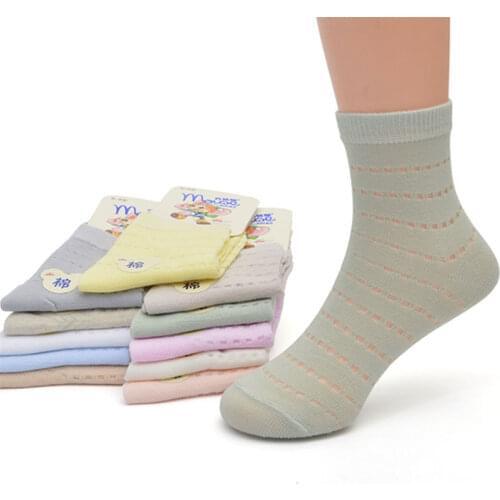 10Pairs/Set Women Silicone Non-slip Invisible Socks Summer Solid Color Mesh Ankle Boat Socks Female Cotton Slipper No Show Socks