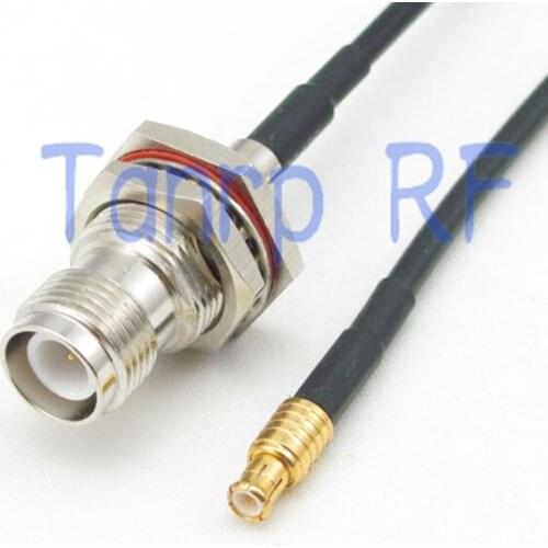 10pcs 6in RP-TNC female jack to MCX male plug RF connector adapter 15CM Pigtail coaxial jumper cable RG174 extension cord