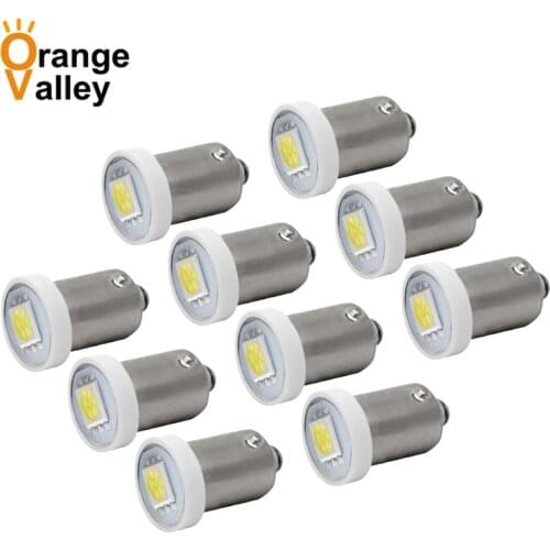 10pcs Best Price BA9S T11 H6W 1 LED 5050 SMD Car Interior Lights Reading Dome Lamp Map lighting Auto Bulbs DC 12V