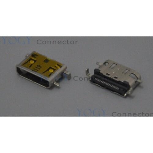 10pcs 7.5mm Type-C Female HDMI Connector fit for tablet, phone, PDA motherboard female mini hdmi jack socket port