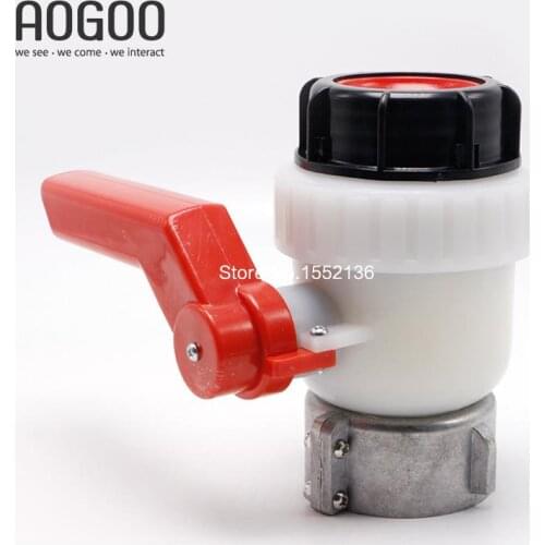1000L Water IBC Tank Container 62mm Ball Valve