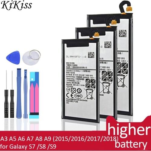 Battery For Samsung Galaxy A3 A5 A7 A8 A9 2015 2016 2017/S7 S8 S9 Edition SM A510F/M A310F/M A520F/U G930 G930F/A G950F G935FD/F