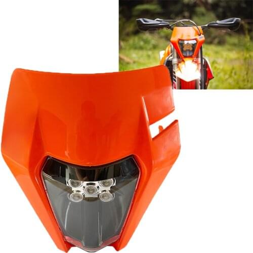 Motorcycle New LED Headlight Headlamp Head Lamp Light For KTM EXC EXCF SX SXF XC XCF XCW XCFW 125 150 250 300 350 450 530