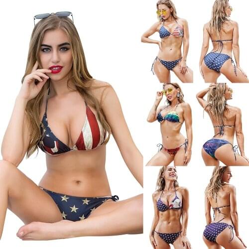Swimsuit for women 2021 a variety of sexy three-point Triangle Bikini Beach suit swimsuits