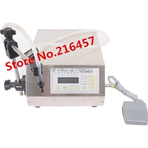 Digital Control Pump Drink Water Liquid Filling Machine GFK-160 5-3500ml te