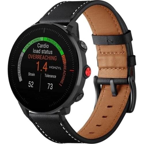 Genuine Leather Replacement Breathable Band For Polar Grit X Strap Bracelet for POLAR Vantage M POLAR IGNITE watchbands