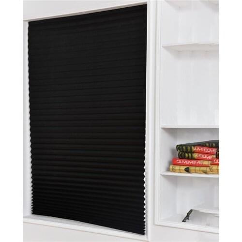 Cheap Adhesive Window Pleated Zebra Blinds And Shades Blind Roller Blackout Curtain For Bedroom Living Room Balcony