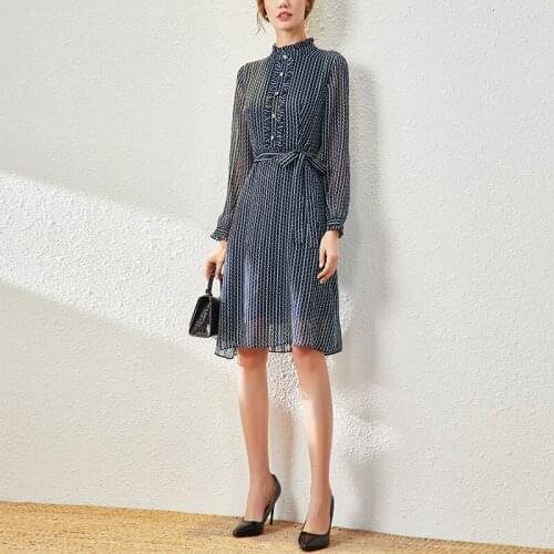 2021 early spring new womens dress with elegant temperament