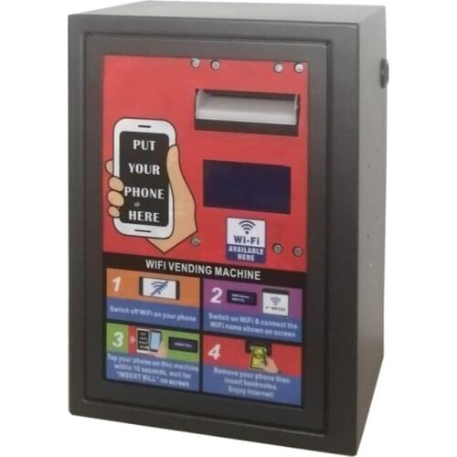 New Product 2021 Ideas Self-service Banknote Operated WiFi Machine Wireless Router