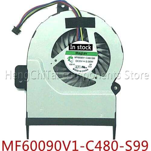 Original 100% working forSUNON MF60090V1-C480-S99 Server Cooling Fan DC5V 2.00W 4-wire