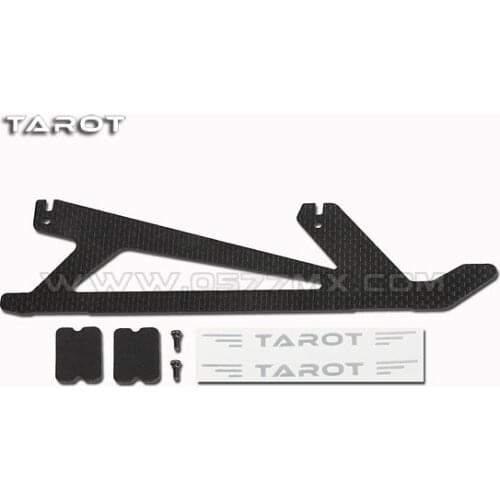 Tarot Helicopter Parts 450 PRO V2 CF Carbon Fiber Landing Skid part TL2775-02