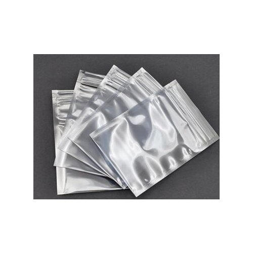 100 pcs Anti Static Shielding Bags 80x120mm ESD shielding bag Zip-Top Zipper Top Semi Transparent Waterproof Bag