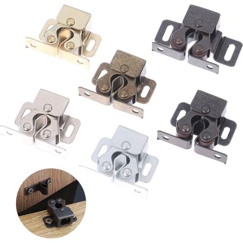 5pcs Door Stop Closer Stoppers Damper Buffer Magnet Cabinet Catches For Wardrobe Hardware Furniture Fittings