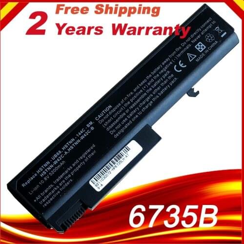 Battery for HP Compaq 6530B 6535b 6730b 6735b EliteBook 6930P 8440P 8440W 6440b 6445b 6540b 6545b Laptop 458640-542 HSTNN-UB68