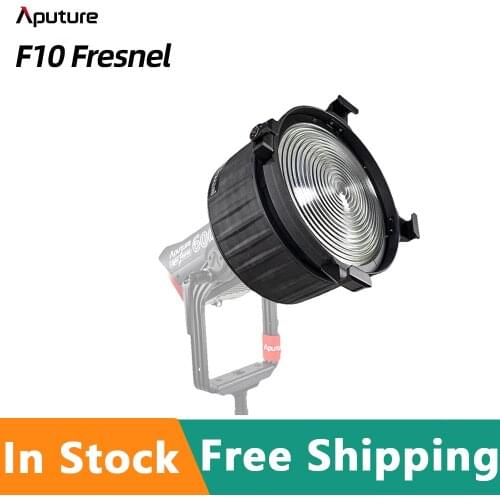 Aputure F10 Fresnel FOR 600D PROFresnel Zoom Lens Photography Fill Light Spotlight For Youtube Live Photography Studio 6 Orders