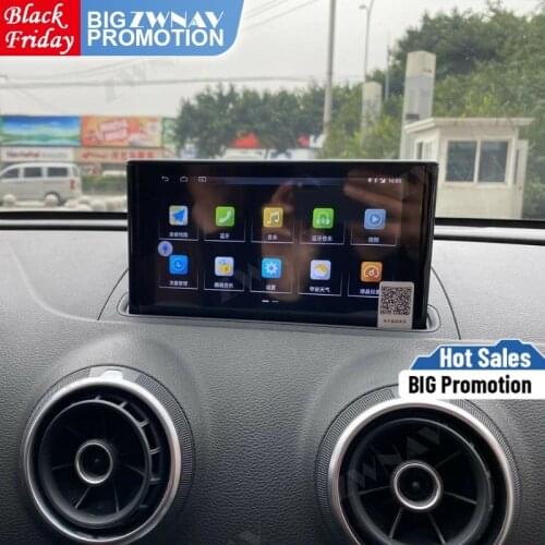 For Audi A3 2011 2012 2014 2015 2016 2017 2018 2019 Android 10 Screen Car Multimedia Player Navi Audio Radio Recorder Head Unit