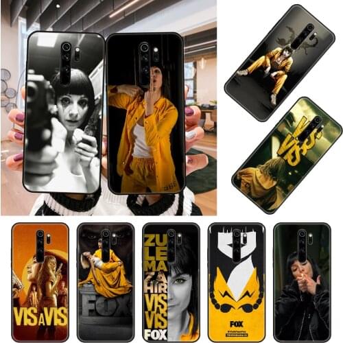 Phone Case For Xiaomi Redmi Note 8 8T 7 7A 9 9A 9S 8A 4 5 6 Pro Black Cover Etui Fashion Funda Silicone Bumper Vis A Vis Zulema