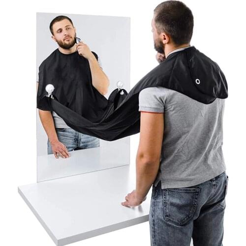 Floral Cloth Man Beard Bathroom Black Beard Apron Hair Shave Apron for Man Household Cleaning Protecter