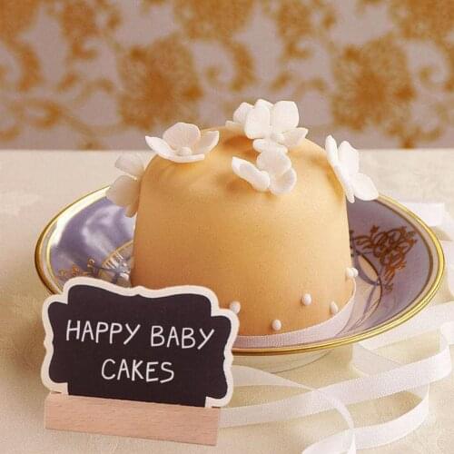 Wood Mini Chalkboards Signs with Easel Stand, Place Cards, Chalkboards Blackboard for Weddings