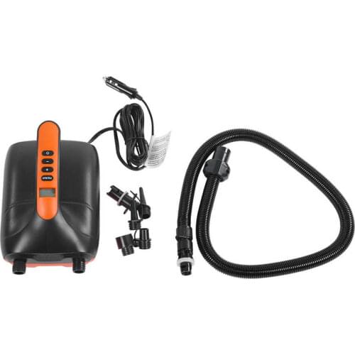 HT-782 Portable High Pressure Electric Inflatable Air Pump Programmed Intelligent LCD Digital Controller 12V Rechargeable Pump