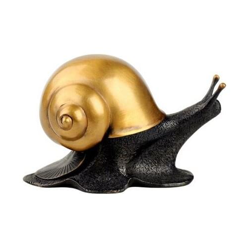 SCY 330+++Brass ornaments, office accessories Home Furnishing snail Wang academic business gifts small pieces