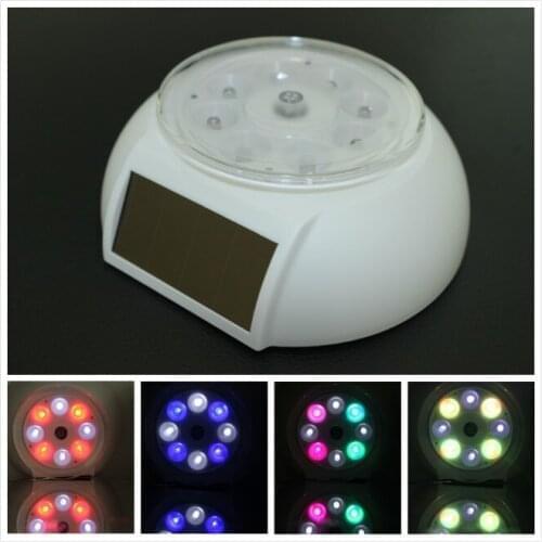 Solar led light display stand use batteries in wedding or party