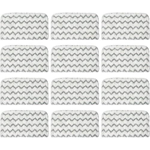 12PCS Steam Mop Pad Replacement Set for Shark Vacuum Cleaner S1000 S1000A S1000C S1000WM S1001C