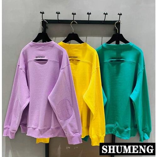 2020 Ulzzang Autumn New Simple Solid Color Pullover Hoodie Top Women Loose Casual Cotton Sweatshirt Long Sleeve Hoody Shirt