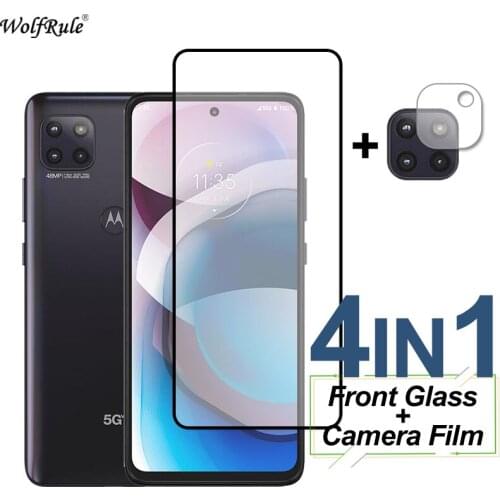 Full Cover Tempered Glass For Motorola One 5G UW Ace Screen Protector HD Protective Camera Lens Film For Motorola One 5G UW Ace